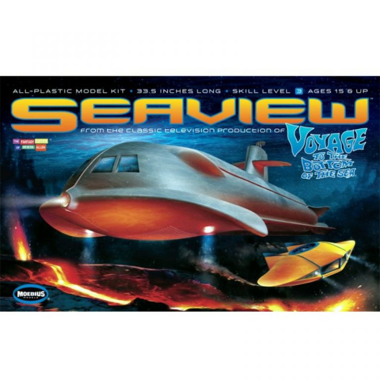 Voyage To The Bottom Of The Sea `Seaview Submarine` 39 inch Model Kit Gadgetsville Store