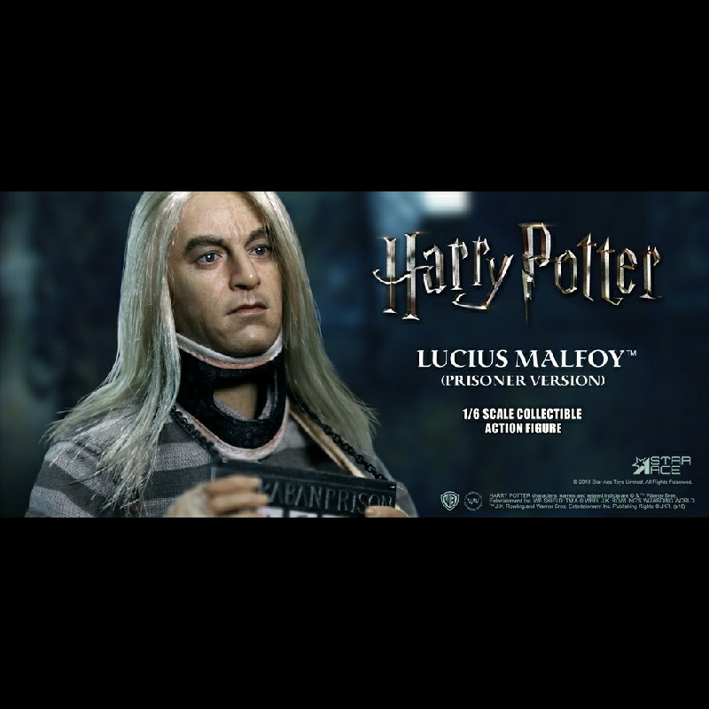 Harry Potter 1/6 Action Figure Lucius Malfoy Prisoner Version Star Ace