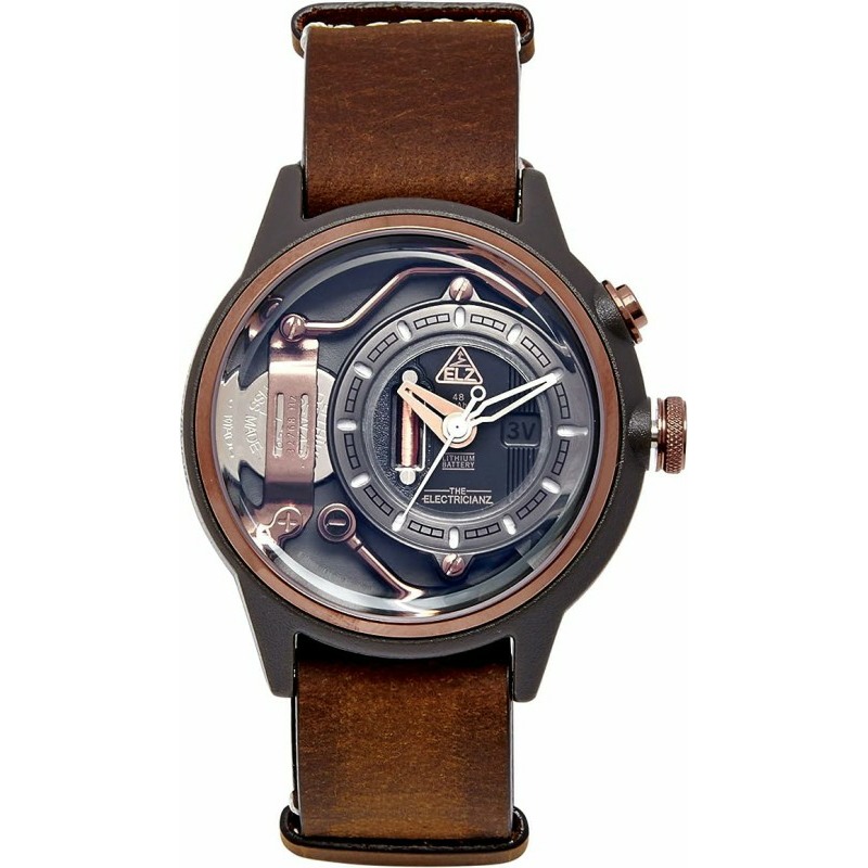 The Electricianz Moka Z Mens Designer Watch – LED Light UP DIAL